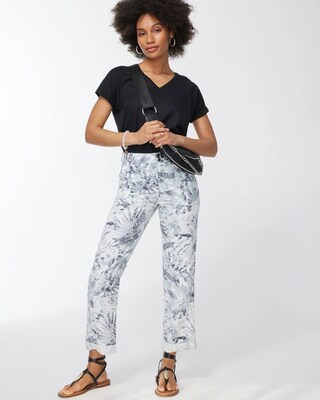 Linen Seamed Tee