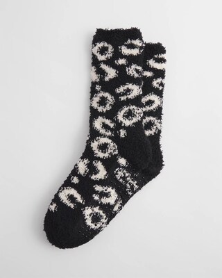 Animal Print Cozy Socks