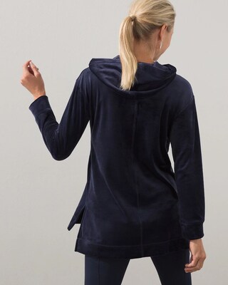 Zenergy Velour Hooded Tunic