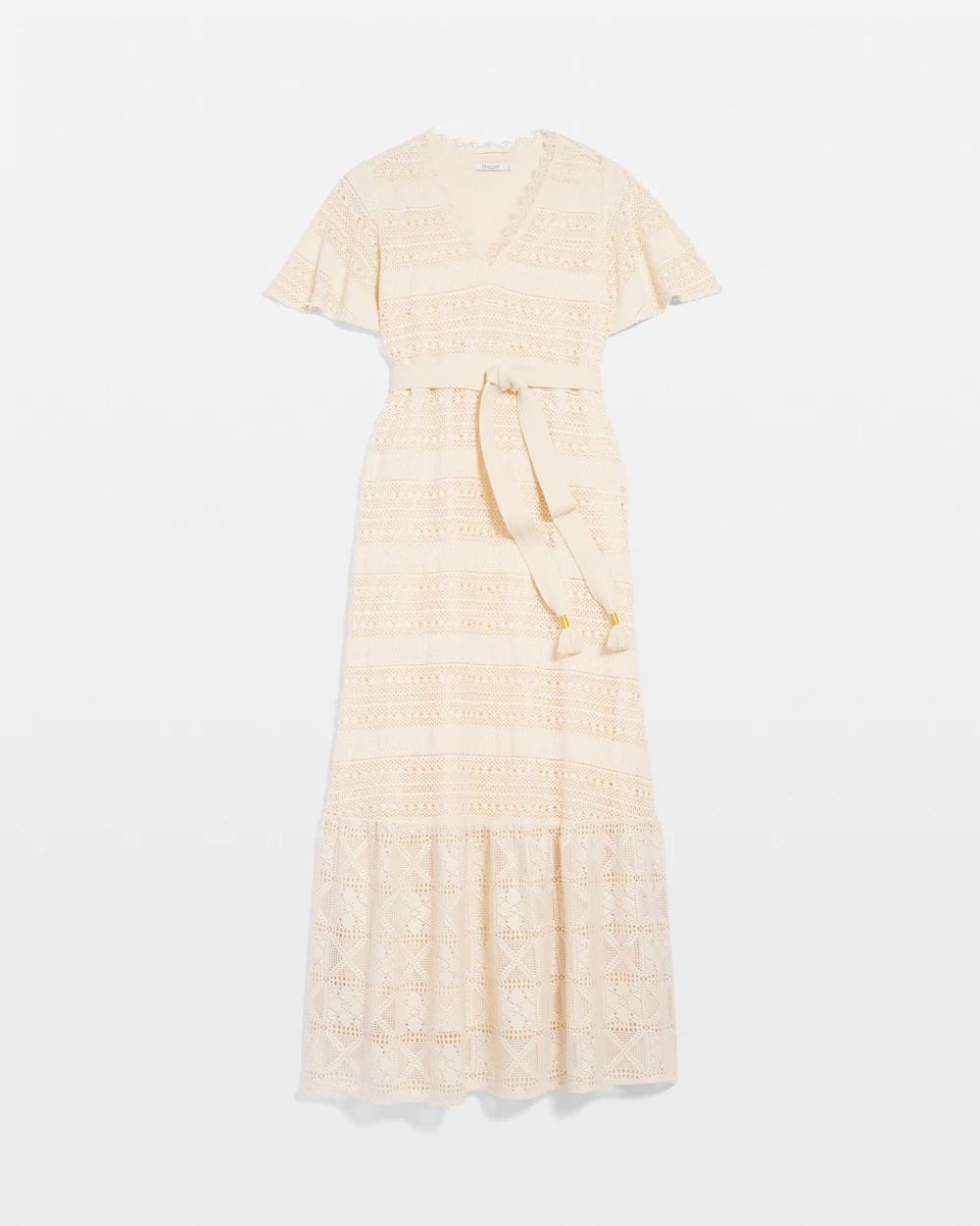 Crochet-Lace Maxi Dress
