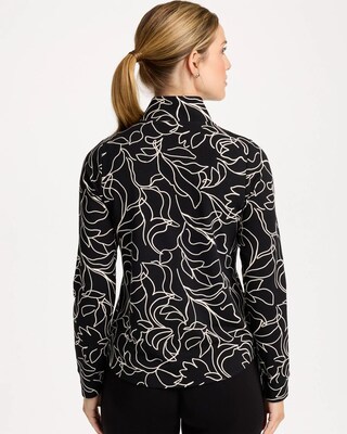 Zenergy® French Terry Printed Half-Zip Pullover click to view larger image.