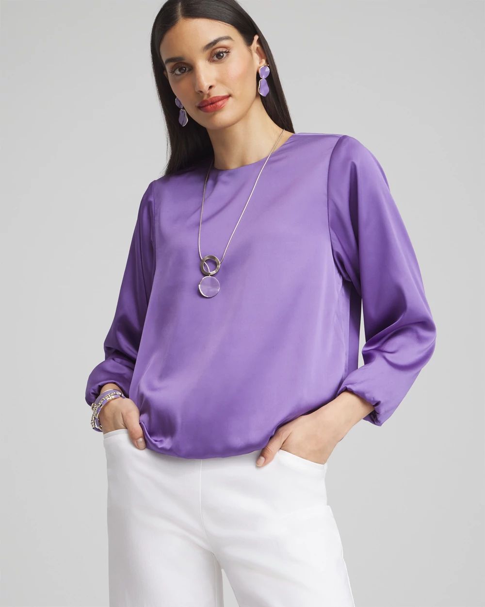 Bubble Hem Top