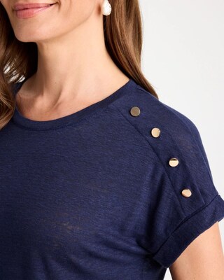 Linen Button Tunic click to view larger image.