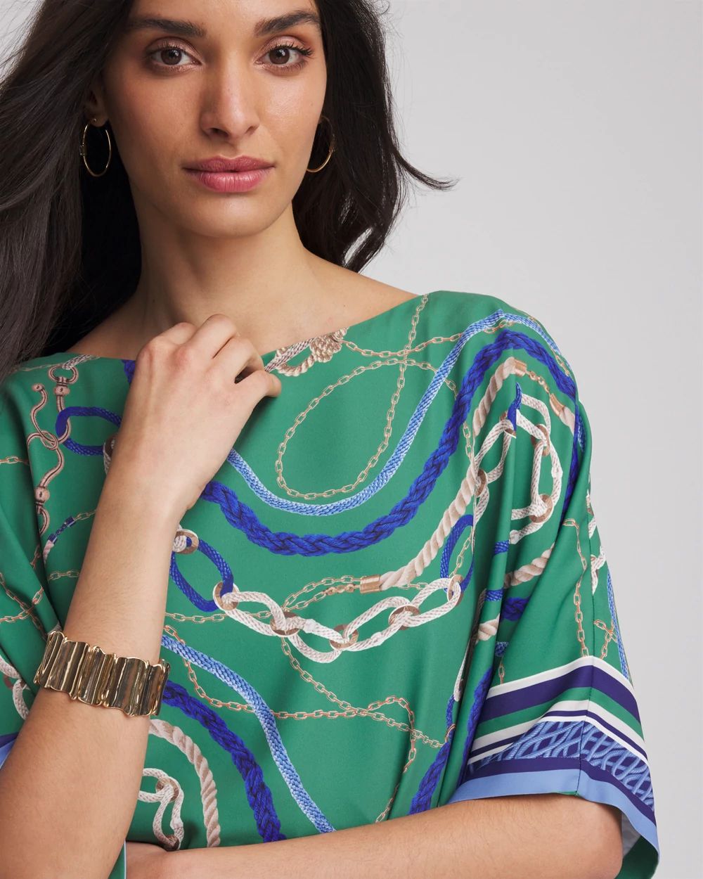 Rope Relic Poncho click to view larger image.