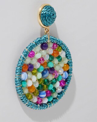 Beaded Drop Earrings