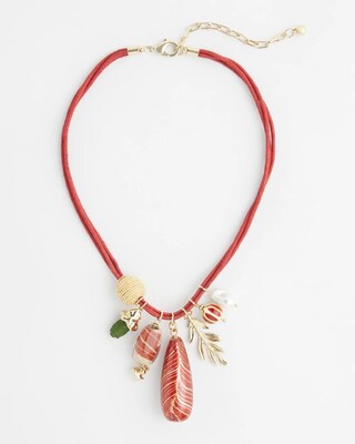 Charm Pendant Necklace click to view larger image.