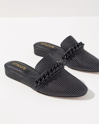 Studded Leather Flats