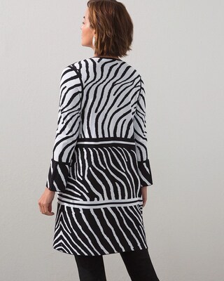 Zebra Coatigan
