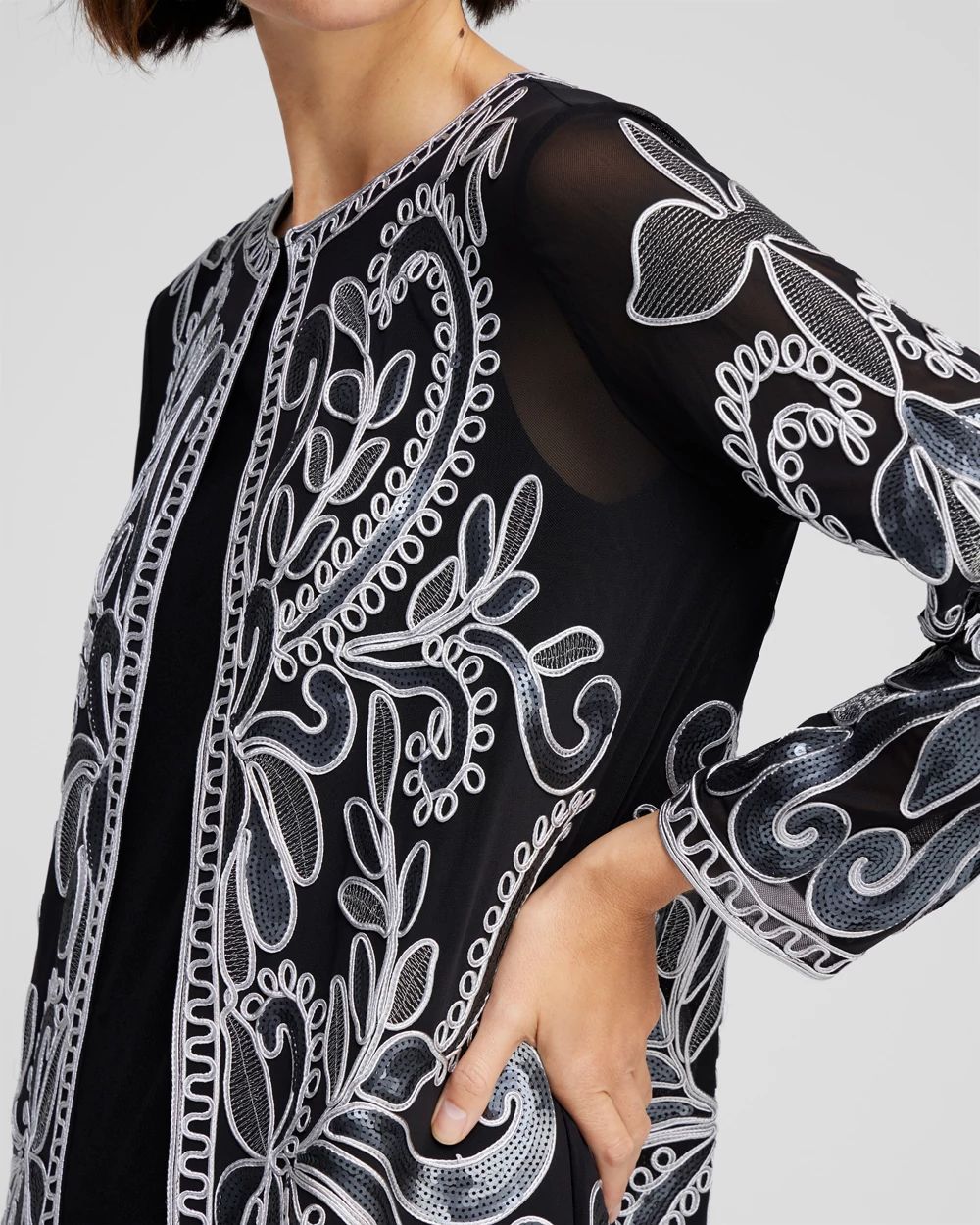 Travelers™ Collection Embellished Jacket