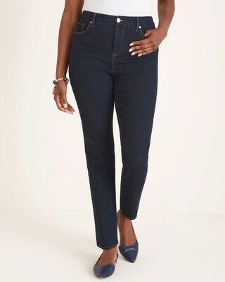 So Slimming Girlfriend Ankle Jeans