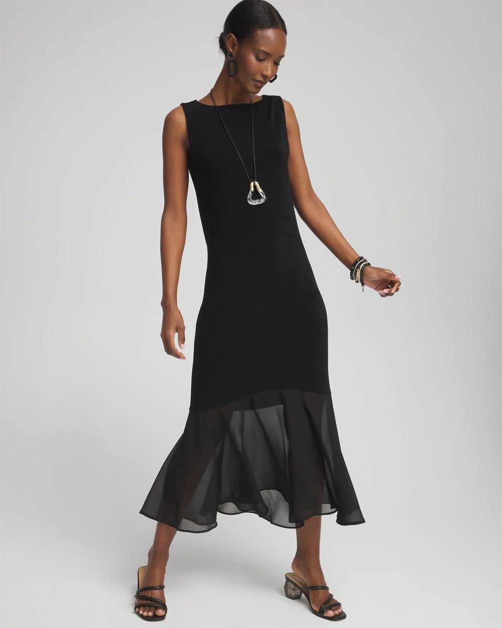 Travelers™ Chiffon Hem Dress