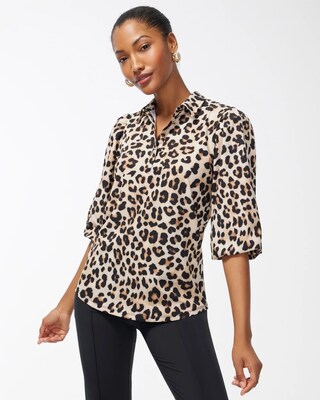 Zenergy UPF Neema Leopard Top