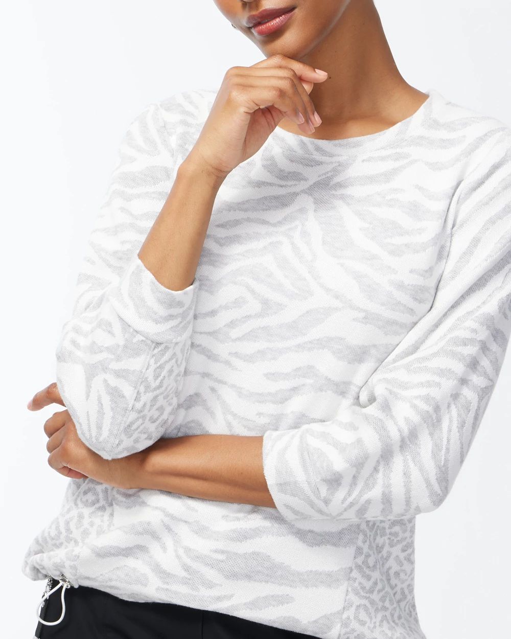 Zenergy Bungee Animal Mix Sweatshirt