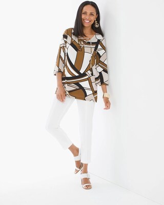 Knit Kit Groovy Swirls Top