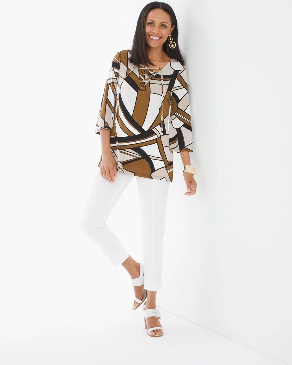 Knit Kit Groovy Swirls Top