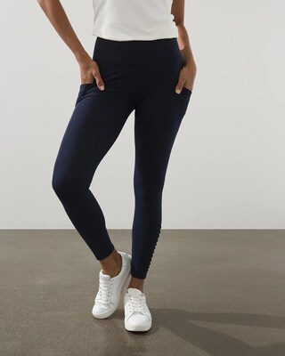 Zenergy Pintuck Moto Leggings