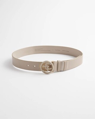 Matte CC Logo Sretch Belt