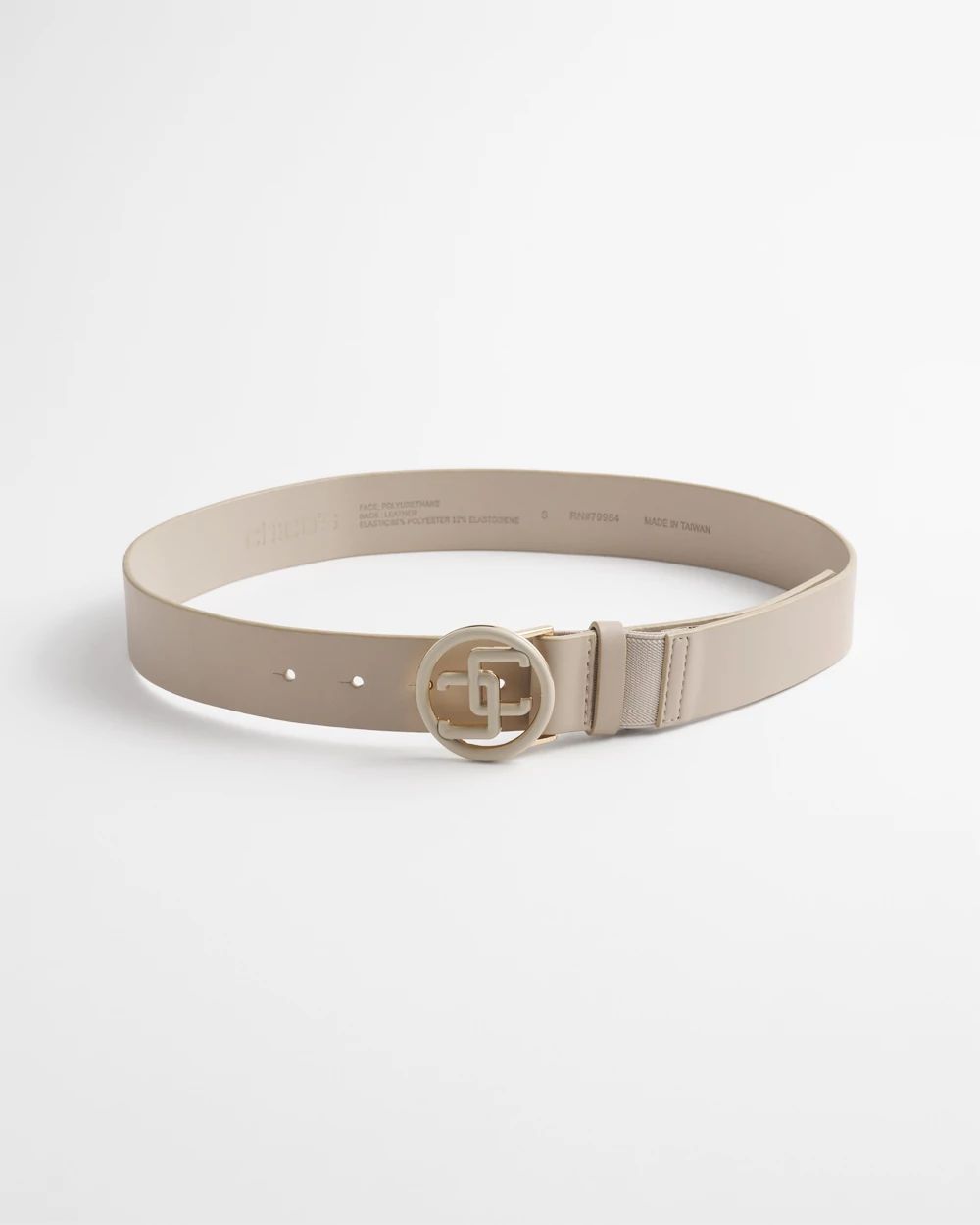 Matte CC Logo Sretch Belt