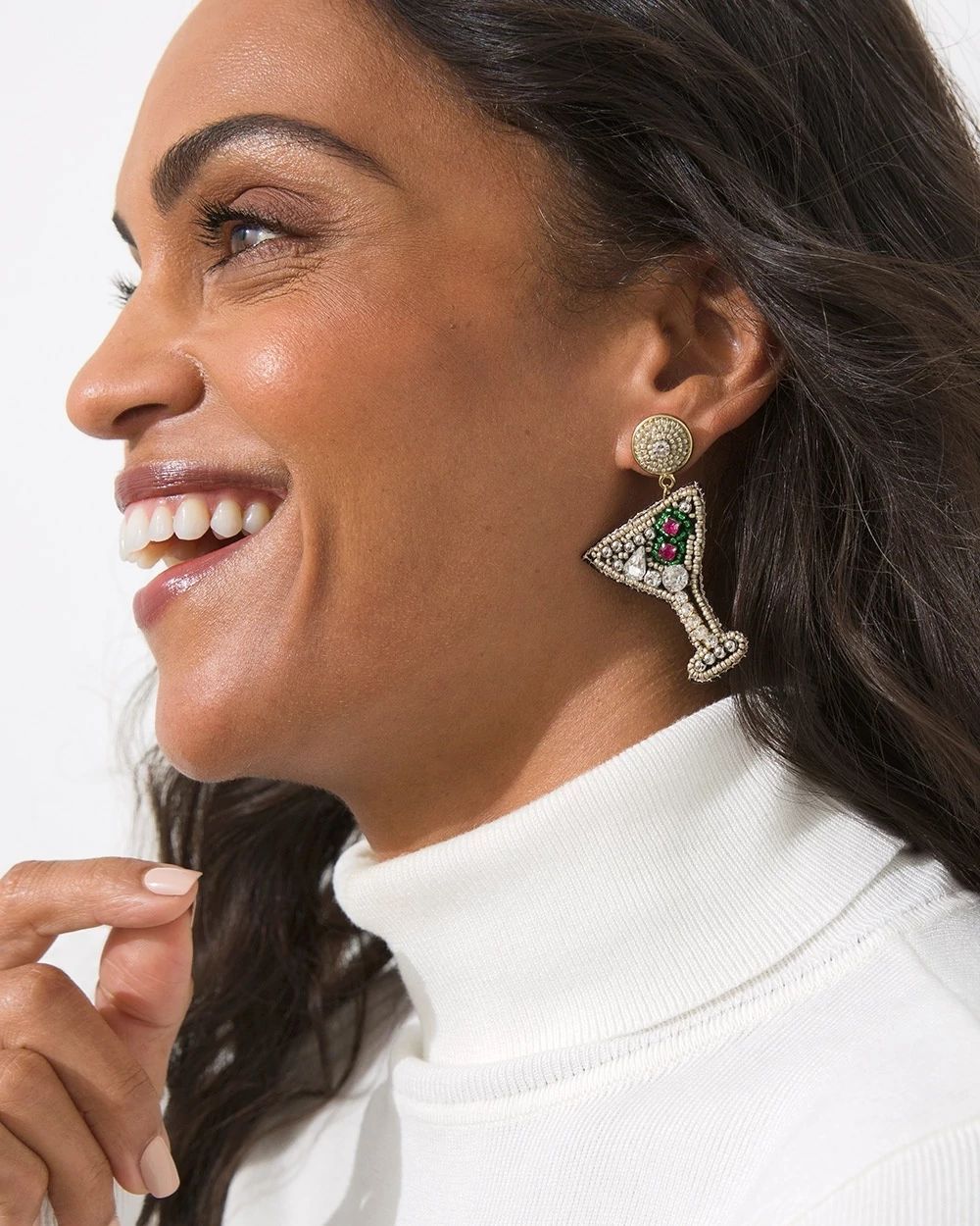 Martini Glass Earrings