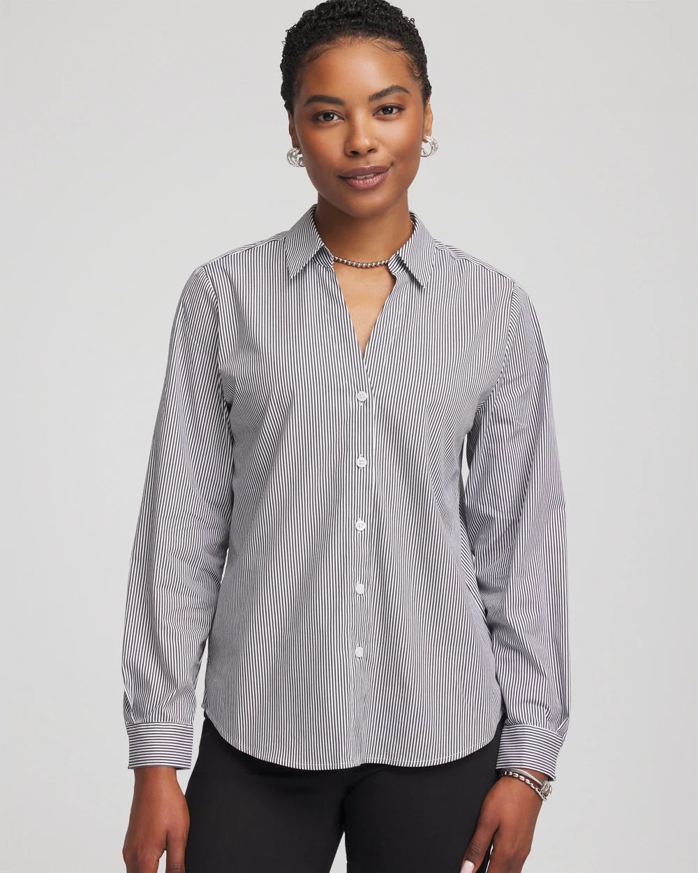 Poplin Stripe Shirt