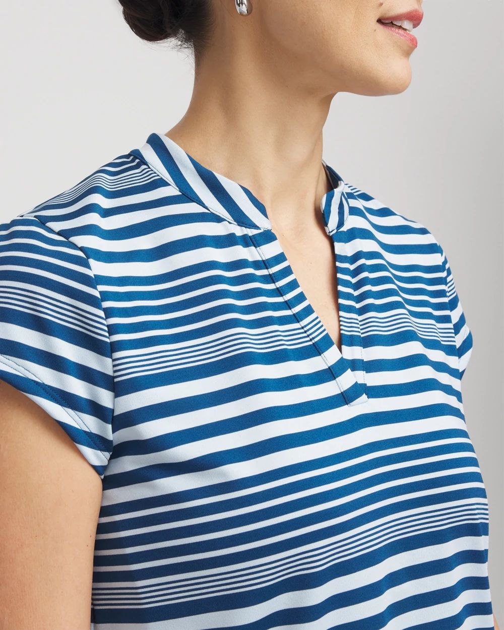 Zenergy® UPF Striped Polo