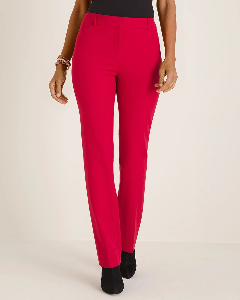 So Slimming Sophia Straight-Leg Pants