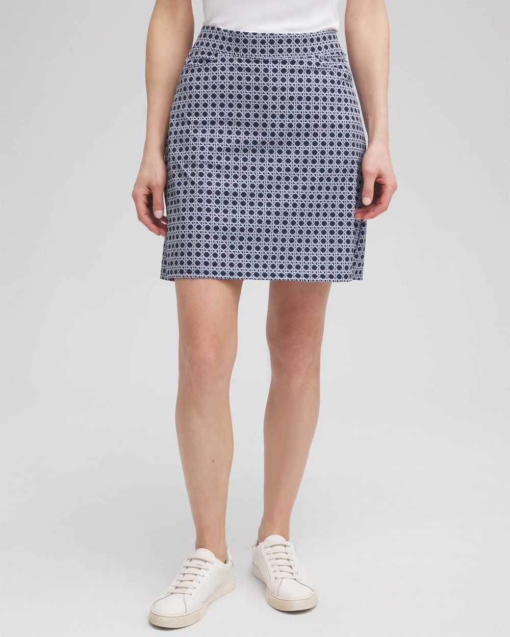 ® UPF Cane Back Pleat Skort