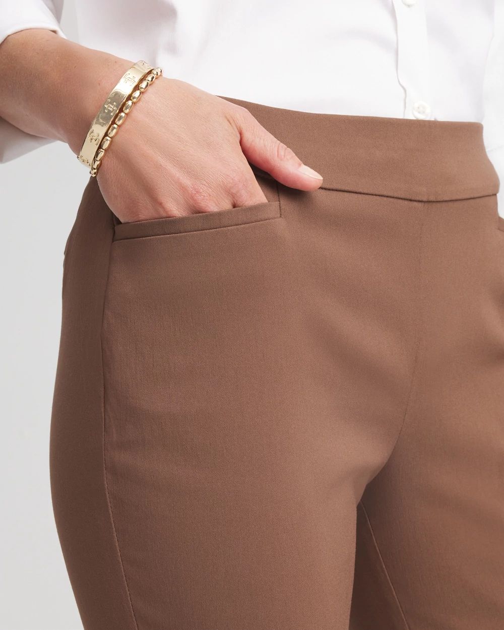 Brigitte™ Pull-On Slim Ankle Pants