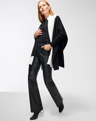 Colorblock Ruana