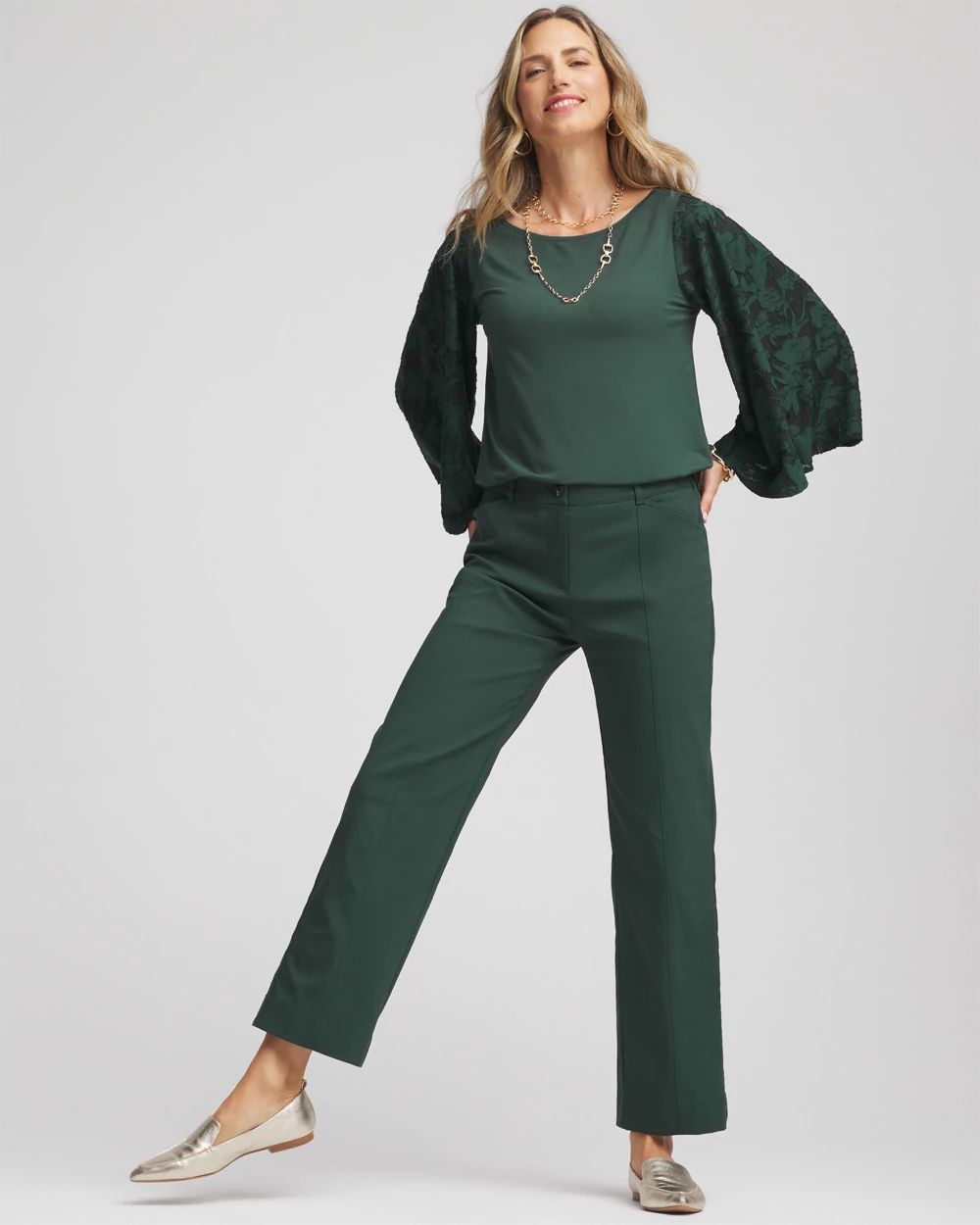 Emme Straight Ankle Pants