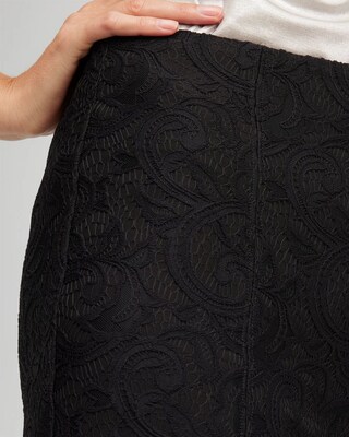 Black Label Lace Wide Leg Pants