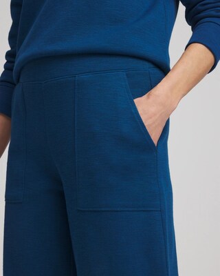 Zenergy® Beach Slub Cropped Pants click to view larger image.