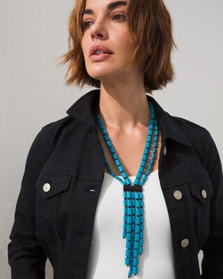 Multistrand Y-Necklace