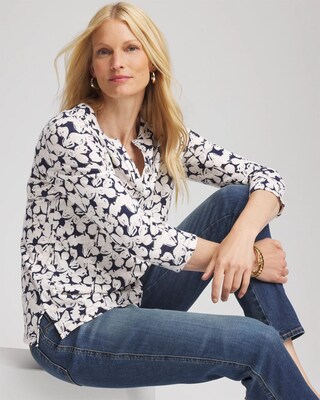 Slub Split Neck Henley Tee click to view larger image.