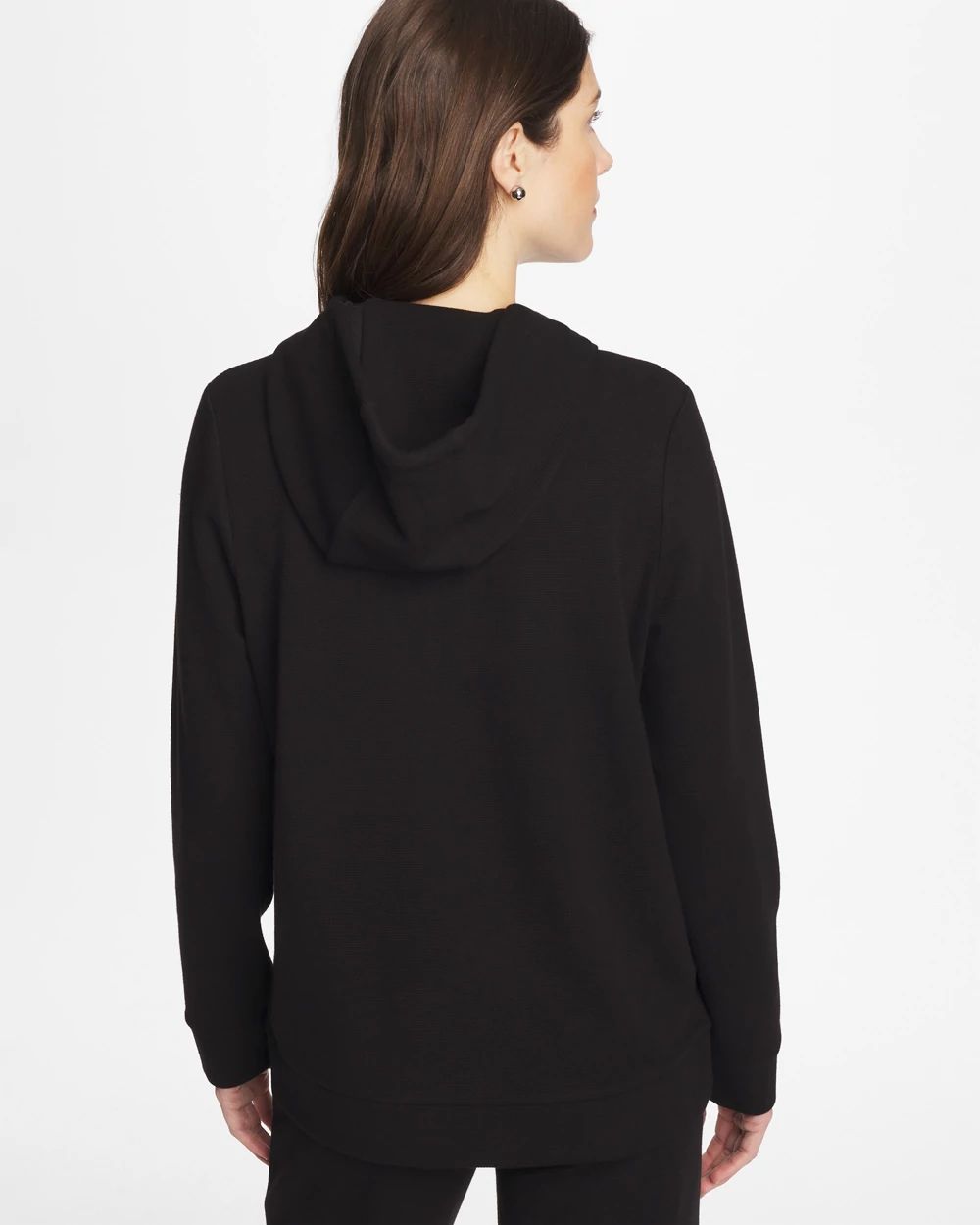 Zenergy® Soft Waffle Hooded Top click to view larger image.