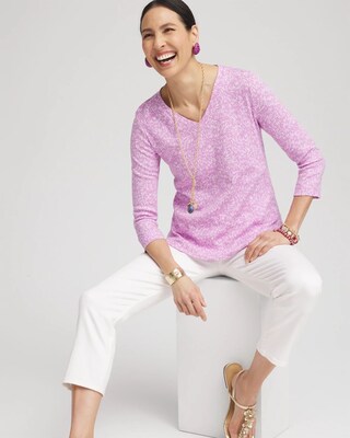 Pima 3/4 Sleeve Everyday Tee click to view larger image.