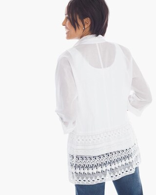 Lace Trim Shirt