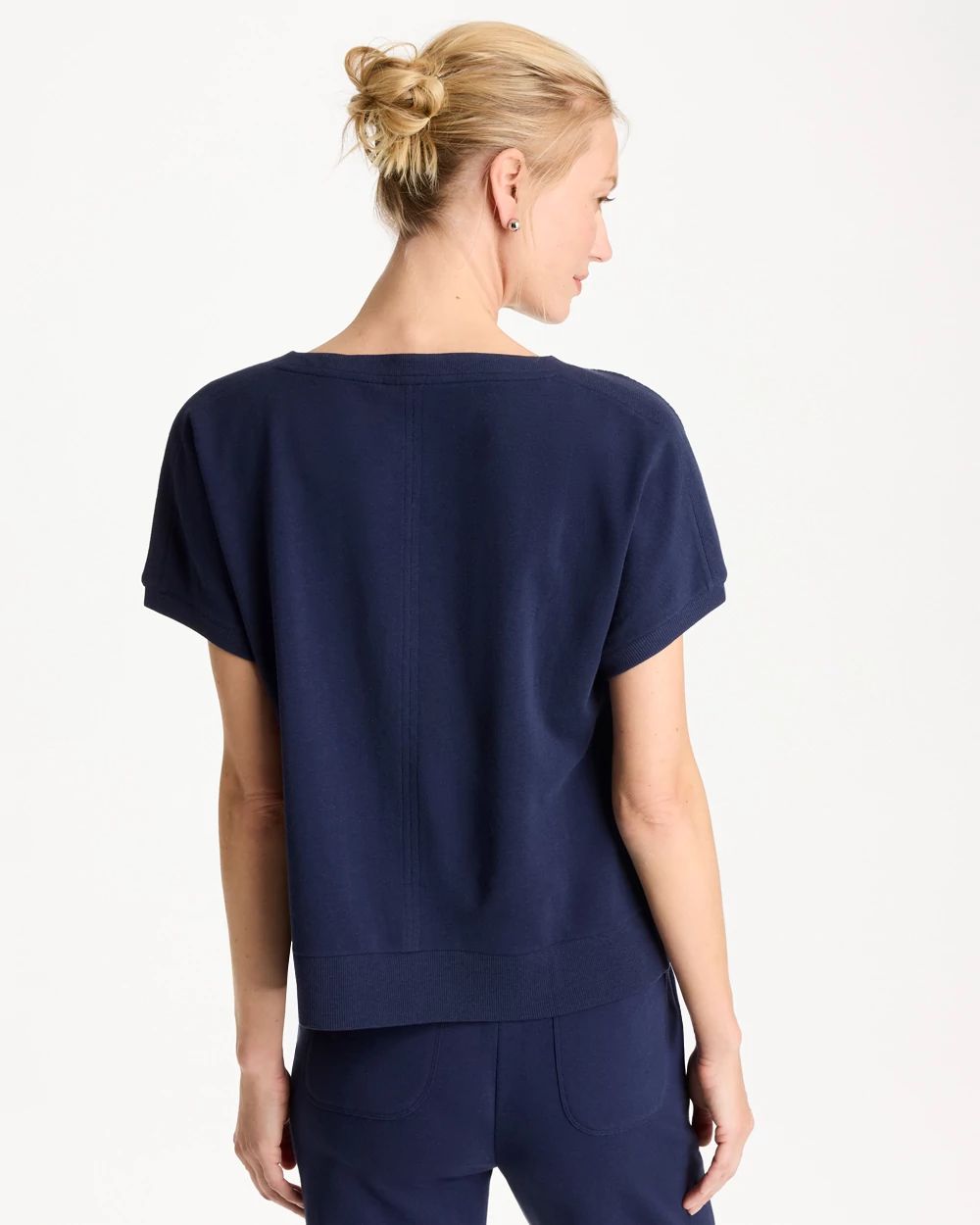 Zenergy® Gauze French Terry Mix Tee