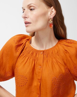 Cutwork Blouse