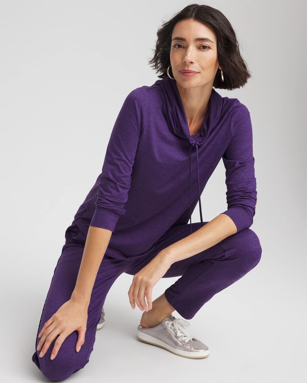 Zenergy® Cloud Cowlneck Top click to view larger image.