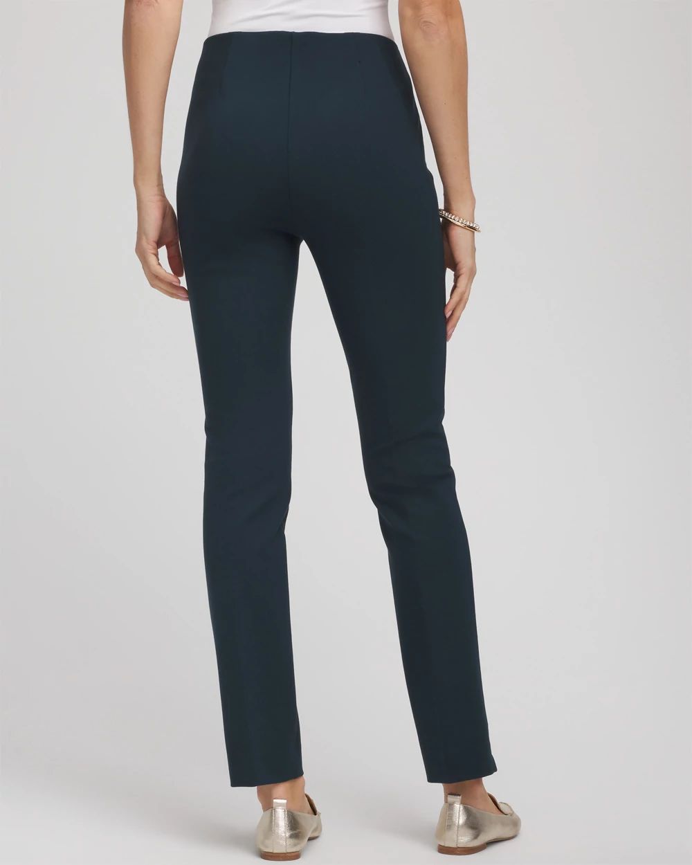 Juliet Slim Trim Detail Ankle Pants