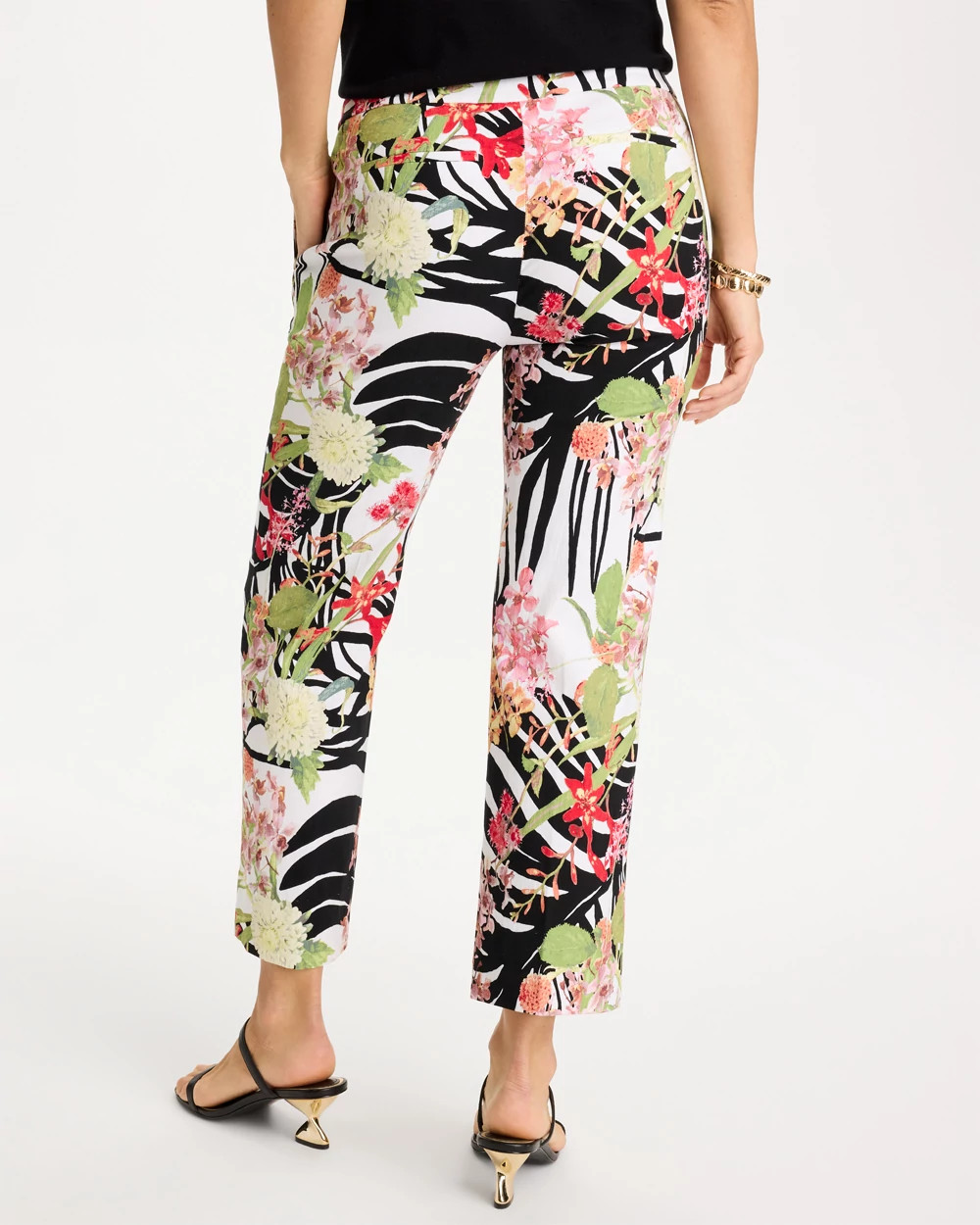 Tropical Nights Brigitte™ Straight Crop Pant