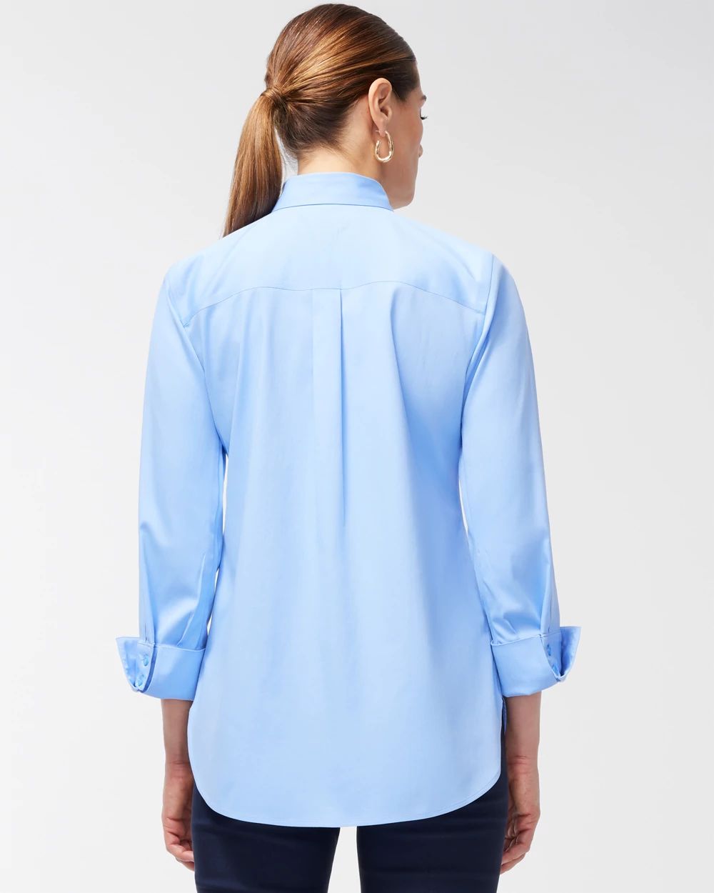 No Iron™ 3/4 Sleeve Stretch Shirt