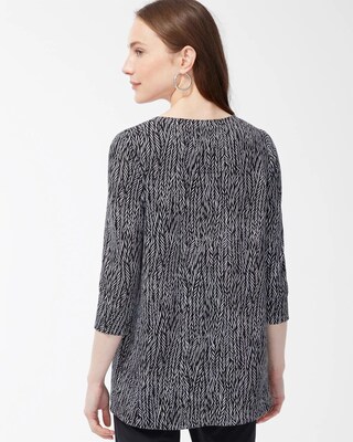 Zenergy French Terry Print Tunic
