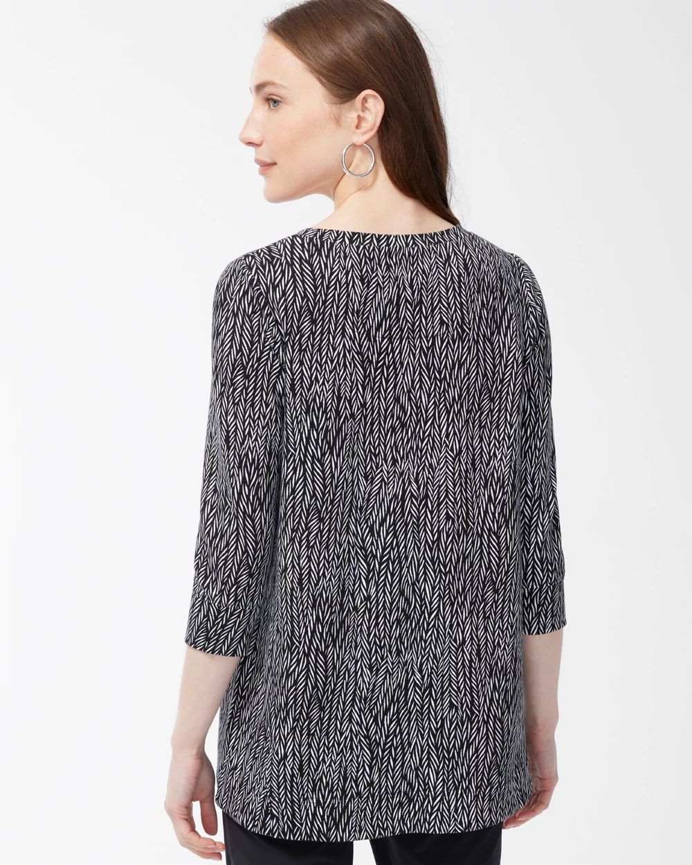 Zenergy French Terry Print Tunic