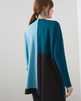 Cool Colorblock Cardigan