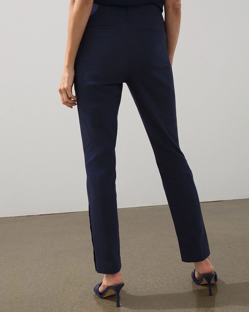 Juliet Button Hem Ankle Pants