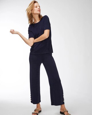 Travelers Classic Button-Hem Crops