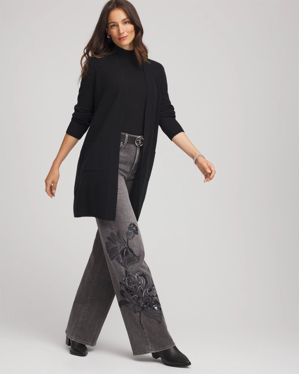 Cashmere Duster Cardigan