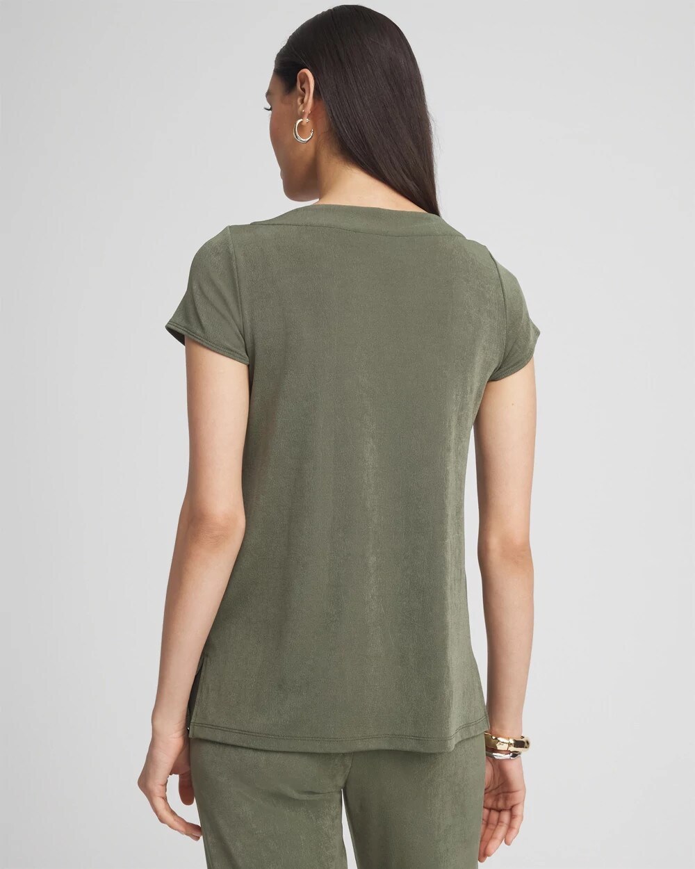 Travelers™ Lace Up Top